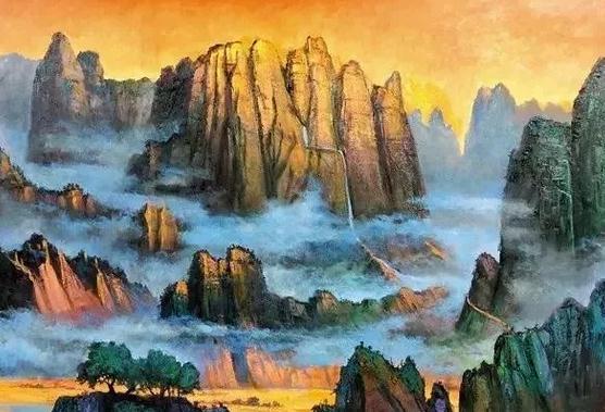 中国最贵油画图片